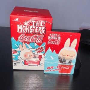 POP MART- Coca Cola Figurine- Confirmed “Time to Cool Down” (NIB)